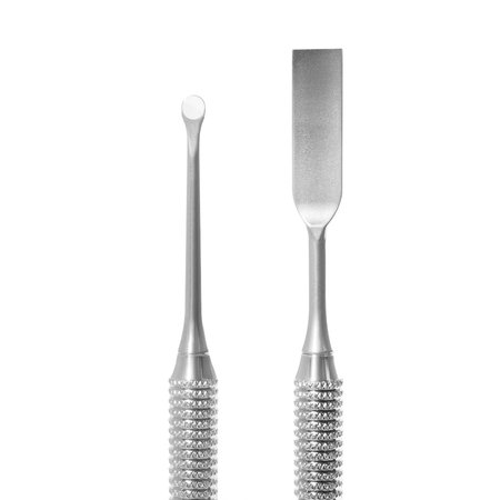 STALEKS Kopytko do manicure pusher płaski + pierścień  EXPERT 51 | 1 - PE-51/1