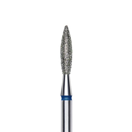 STALEKS Frez diamentowy PŁOMYK niebieski EXPERT 2,3/10mm - FA10B023/10