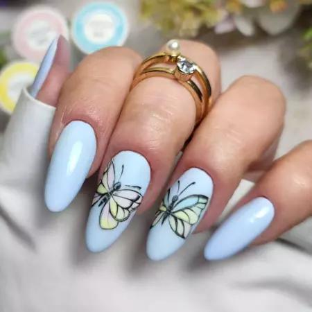 YOSHI Lakier hybrydowy Baby Blue 6ml – 801