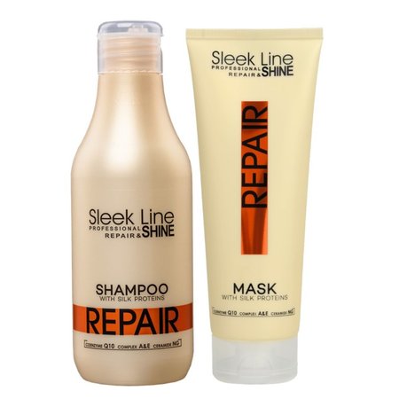 STAPIZ Zestaw do włosów zniszczonych REPAIR Szampon + Maska do włosów REPAIR - 300ml + 250ml