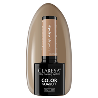 CLARESA Lakier hybrydowy HYDRO BROWN - 5g