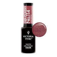 VICTORIA VYNN Lakier hybrydowy Pinky Glitter 114 - 8ml