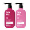 CHANTAL Zestaw Szampon odżywka do włosów wzmocnienie THICK & FULL - 2x375ml