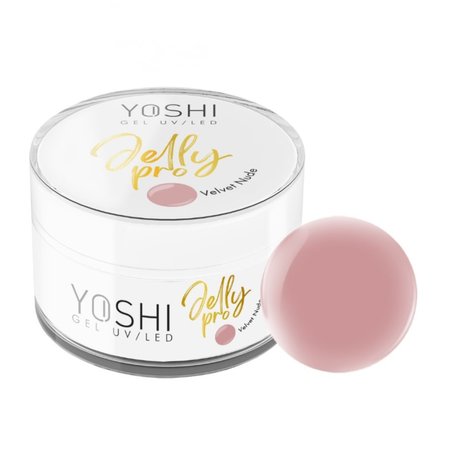 YOSHI Żel budujący Jelly PRO - Velvet Nude - 15ml