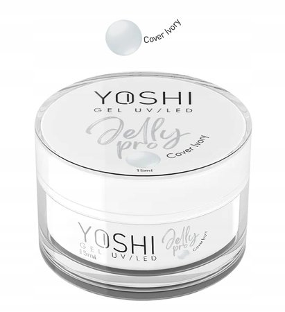 YOSHI Żel budujący Jelly PRO - Cover Ivory - 15ml - MAŁY