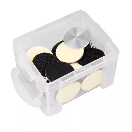 CLAVIER Nakładki ścierne + nośnik 80/150/240 PODODISK - 25mm L