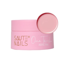 SAUTE NAILS Żel budujący do paznokci ONE TOUCH - PASTEL PINK - 50g