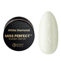 Boska Nails Żel budujący MISS PERFECT - White Diamond - 15ml