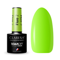 CLARESA Lakier hybrydowy FLUO 2 - 5g