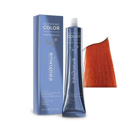 PROXIMUS Farba do włosów SUPREME COLOR NANOTECHNOLOGY - 7,40
