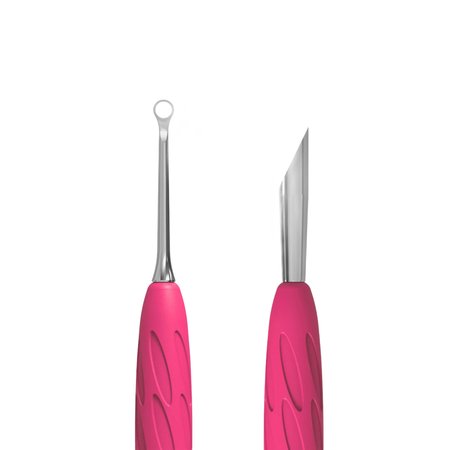STALEKS Kopytko do manicure Gummy UNIQ kopytko skośne i pierścień 11|2 - PQ-11/2