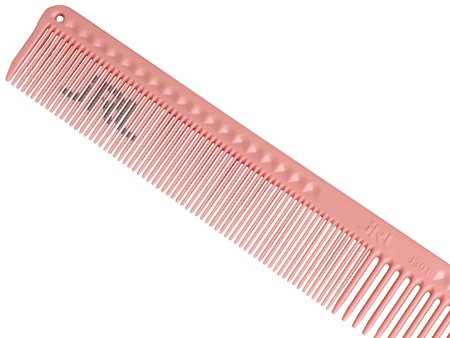 JRL Grzebień fryzjerski do strzyżenia 7" Różowy - J301 Pink 16,4 cm