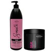 JOANNA Zestaw wygładzający do włosów SILK 1000ml + 500g