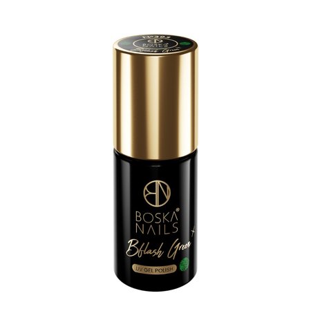 BOSKA NAILS Lakier hybrydowy Bflash Green 393 - 6ml
