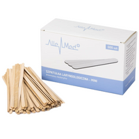 ALLEMED Szpatułki drewniane do depilacji MINI - 500 szt.