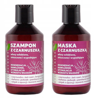 BIOELIXIRE ZESTAW Szampon + Maska do włosów CZARNUSZKA - 2x300ml