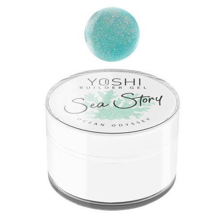 YOSHI Żel budujący do paznokci SEA STORY -  Ocean Odyssey - 15ml - MAŁY