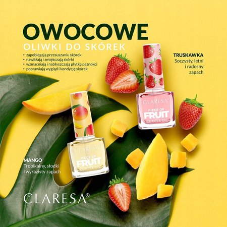 CLARESA Oliwka do paznokci MANGO - 5ml