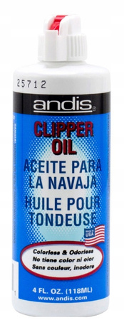 ANDIS Oliwka do konserwacji ostrzy CLIPPER OIL - 118ml