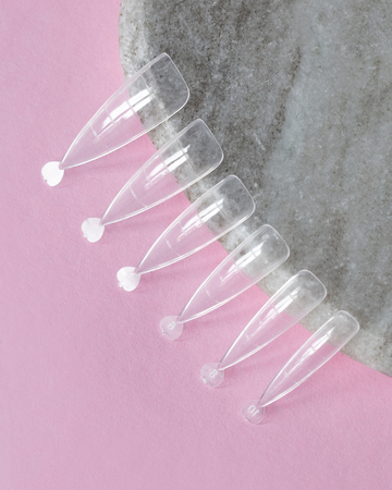 SAUTE NAILS Dual Formy do paznokci ALMOND - 120 sztuk