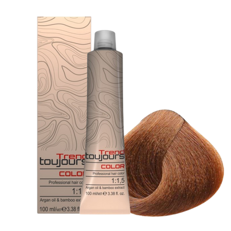 TREND TOUJOURS Farba do włosów - Golden Blonde/Złocisty Blond - 7.3 - 100ml