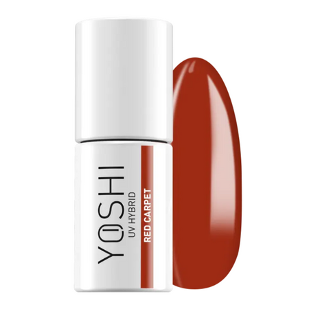 YOSHI Lakier hybrydowy Red Carpet 6ml – 204