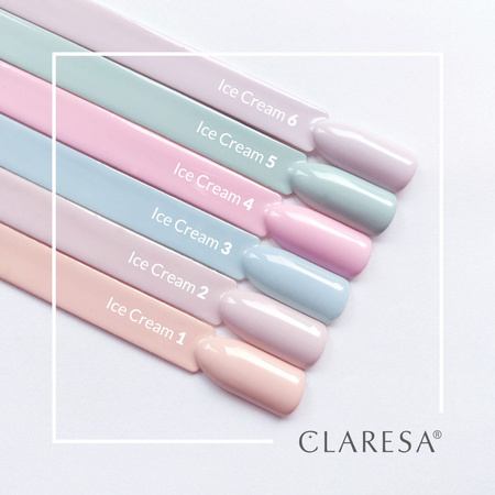 CLARESA Lakier hybrydowy ICE CREAM 1 - 5g