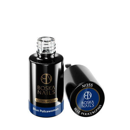 BOSKA NAILS Lakier hybrydowy Blue Policewoman 355 - 6ml