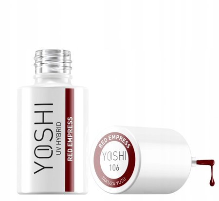 YOSHI Lakier hybrydowy Red Empress 6ml – 106