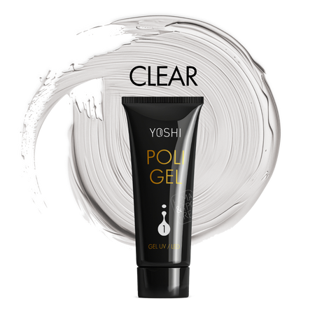 YOSHI Akrylożel do paznokci PoliGel No1 - CLEAR - 30ml