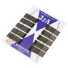 IZA Wsuwki do włosów dwie kulki BRĄZOWE POŁYSK 5cm - 100 sztuk - 315/100
