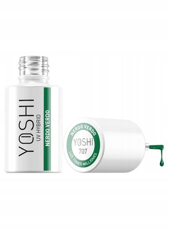 YOSHI Lakier hybrydowy Nerdo Verdo 6ml – 707