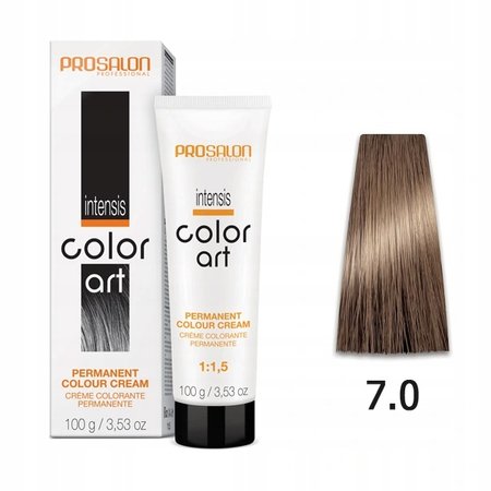 CHANTAL COLOR ART Farba do włosów 7,0 - 100ml