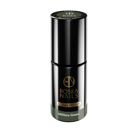 BOSKA NAILS Lakier hybrydowy Military Green 323 - 6ml