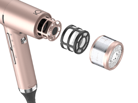 GA.MA Suszarka do włosów IQ3 PERFETTO Różowe złoto - Rose Gold - IQ3!