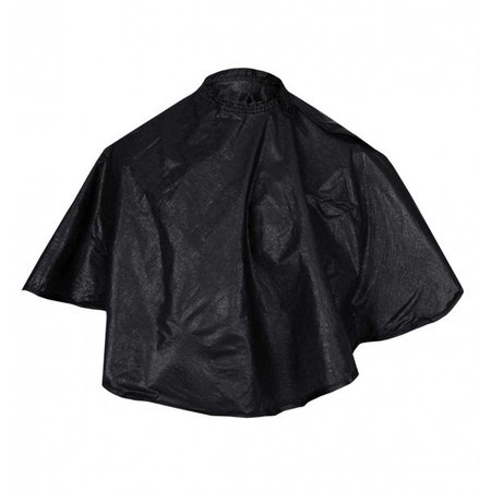 PONIK'S Peleryna fryzjerska krótka 100x72 cm Czarna - JP131