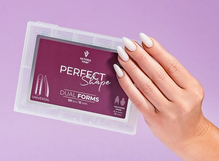 VICTORIA VYNN Dual formy do paznokci PERFECT SHAPE Universal Uniwersalny - 120 sztuk