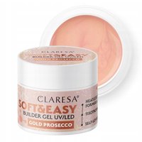 CLARESA Żel budujący do paznokci Soft&Easy GOLD PROSECCO - 12g - MAŁY