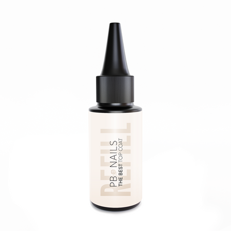 PB NAILS Uzupełnienie topu hybrydowego THE BEST TOP REFILL - 30ml - THE BEST TOP