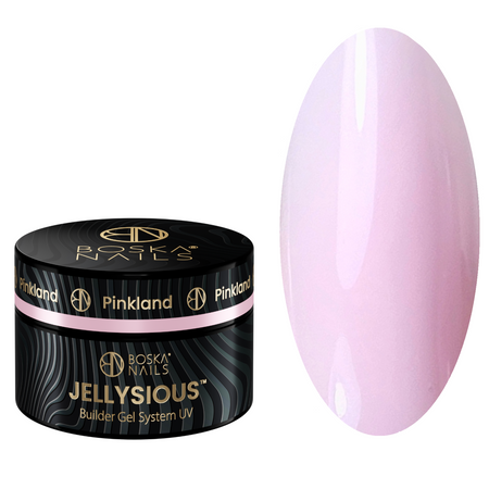 BOSKA NAILS Żel budujący do paznokci JELLYSIOUS - Pinkland - 15ml