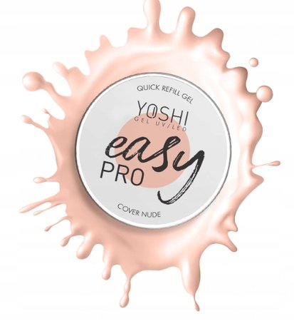 YOSHI Żel budujący Easy PRO - Cover Nude - 50ml - DUŻY