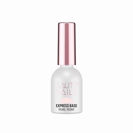 SAUTE NAILS Baza hybrydowa do paznokci Express PEONY BASE - 8ml