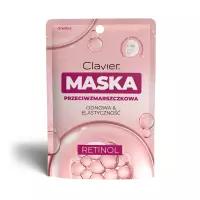 CLAVIER Maska przeciwzmarszczkowa na twarz - Retinol