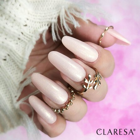CLARESA Żel budujący do paznokci Soft&Easy CHAMPAGNE - 12g - MAŁY