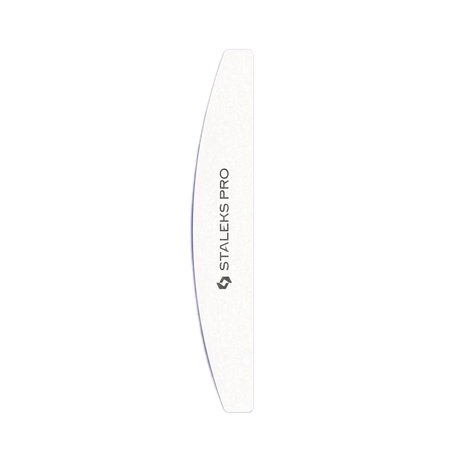 STALEKS Polerka półksiężyc ŁÓDKA do paznokci EXPERT 41 #100/180 - 10 sztuk