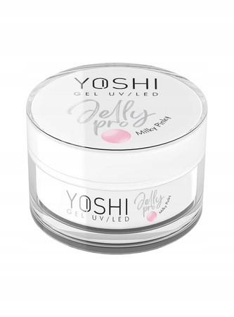 YOSHI Żel budujący Jelly PRO - Milky Pinky - 50ml