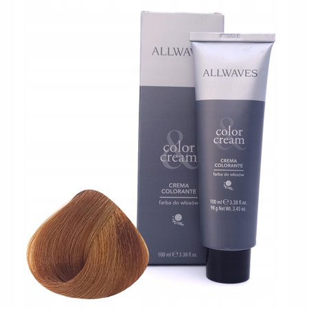 ALLWAVES Farba do włosów 7.03 - Naturalny Średni Złoty Blond - 100ml