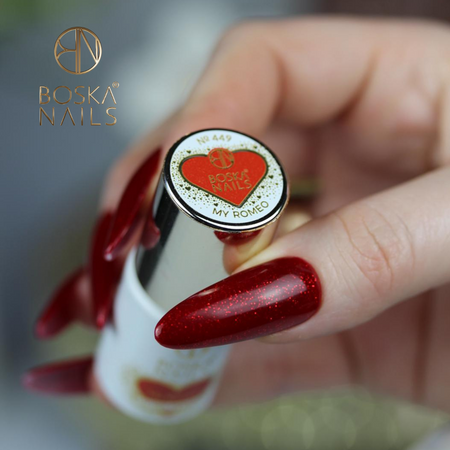 BOSKA NAILS Lakier Hybrydowy My Romeo 449 - 6 ml