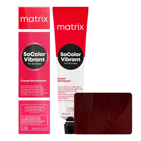 MATRIX Farba do włosów SoColor Pre-bonded 5RR+ - Jasny Brąz Czerwony-Czerwony - 90ml - NEW