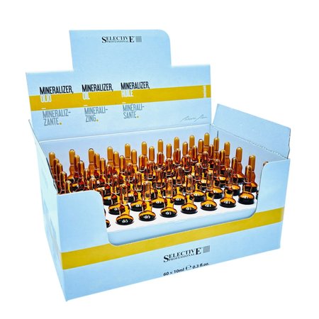 SELECTIVE Ampułki do włosów zniszczonych MINERALIZER OLIO - 60x10ml